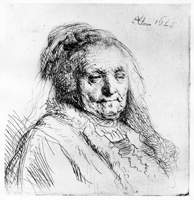 Portrait de la mère de l